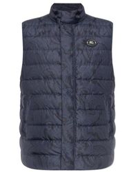 Etro - Paisley Printed Padded Gilet - Lyst