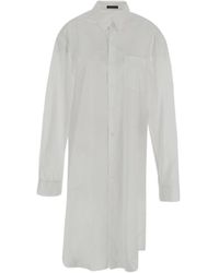 Ann Demeulemeester - Button-Up Long Shirt - Lyst