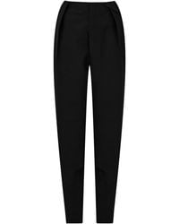 Bottega Veneta - Waisted Slim Tapered Trousers - Lyst