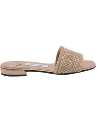Jimmy Choo - Joa Flat Sandals - Lyst