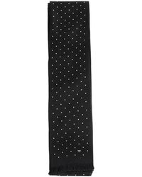 Tom Ford - Micro Polka Dot Scarf - Lyst
