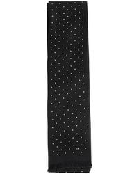 Tom Ford - Micro Polkadot Silk Scarf - Lyst
