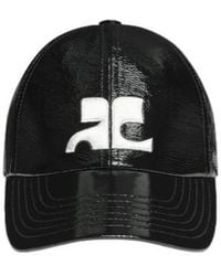 Courreges - Courrèges Ac Logo Detailed Baseball Cap - Lyst