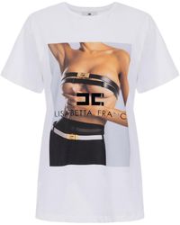 Elisabetta Franchi - T-Shirts - Lyst