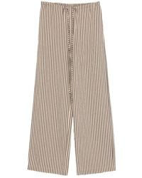 Alysi - Striped Wide-Leg Pants - Lyst
