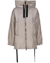 Max Mara - Long-Sleeved Hooded Casual Jacket - Lyst