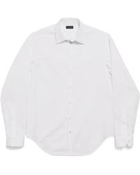 Balenciaga - Collared Long-Sleeve Shirt - Lyst