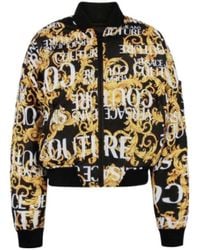 Versace Jeans Couture - Baroque Printed Casual Jacket - Lyst