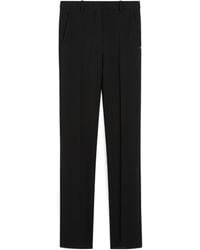 Sportmax - Fetta Pleated Straight Leg Pants - Lyst