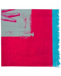 Loewe - Pattern Tassel Scarf - Lyst