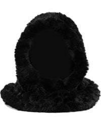 Pinko - Faux-Fur Balaclava - Lyst