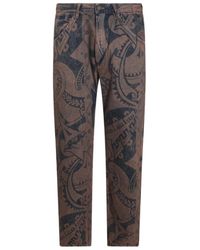 Vivienne Westwood - All-Over Printed Jeans - Lyst