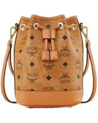 MCM - Mini Dessau Bucket Bag - Lyst