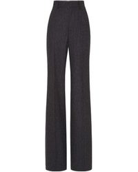 DSquared² - High Waist Bianca Flared Pants - Lyst