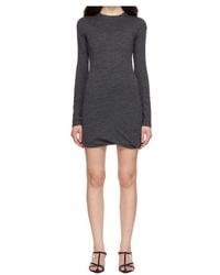 Jil Sander - Dropped-Shoulder Crewneck Dress - Lyst