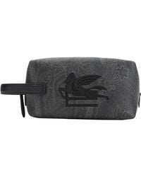 Etro - Paisley Printed Pegaso Embroidered Wash Bag - Lyst