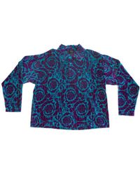 Versace - Baroque Button-Down Shirt - Lyst