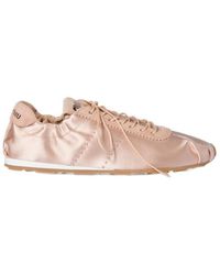 Miu Miu - Plume Raso Sneakers - Lyst