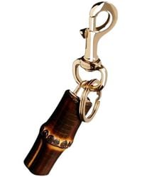 Gucci - Bamboo Keychain - Lyst