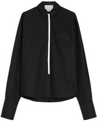 Sportmax - Gesso Buttoned Long-Sleeved Shirt - Lyst