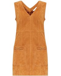 Ulla Johnson - Sloane Suede Mini Dress - Lyst
