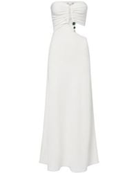 Christopher Esber - Embellished Cutout Jersey Maxi Dress - Lyst
