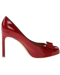 Ferragamo - Bow-Tie High Heels - Lyst