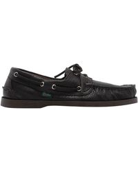 Paraboot - Leather Boat Shoes - Lyst