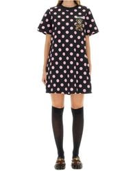 Moschino - Teddy Bear Printed Dress - Lyst