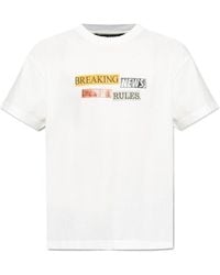 Palm Angels - Cotton Crew-Neck T-Shirt - Lyst