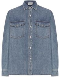 JW Anderson - J.W.Anderson Oversized Cotton Shirt - Lyst