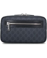 Gucci - Gg Supreme Zip-Up Small Belt Bag - Lyst