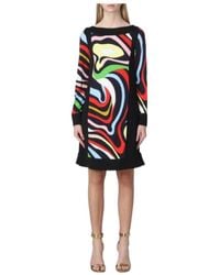 PUCCI - Marmo-Print Mini Dress - Lyst