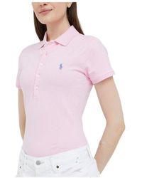 Polo Ralph Lauren - Logo Embroidered Crewneck T-Shirt - Lyst