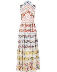 Mary Katrantzou - Floral-Print Woven Maxi Dress - Lyst