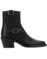 Chloé - Chloé Nellie Heeled Ankle Boots - Lyst