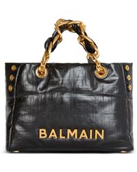 Balmain - Small 1945 Soft Tote Bag - Lyst