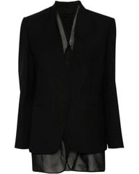 Brunello Cucinelli - Single Breasted Jacket - Lyst