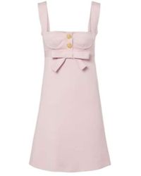Giambattista Valli - Bow-Detail Crêpe Minidress - Lyst