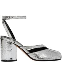 Maison Margiela - Strap Buckle Heeled Sandals - Lyst