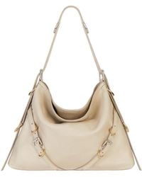 Givenchy - Voyou Logo Detailed Medium Shoulder Bag - Lyst