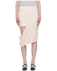 OPEN YY - Floral-Patterned Skirt - Lyst