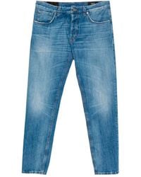 Dondup - Brighton Faded Straight-Leg Jeans - Lyst