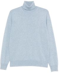 Brunello Cucinelli - Ribbed Turtleneck Knitted Sweater - Lyst