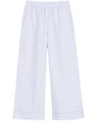 By Malene Birger - Mirabello Striped Trousers - Lyst