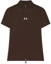 Courreges - Interlock Zipped Top - Lyst