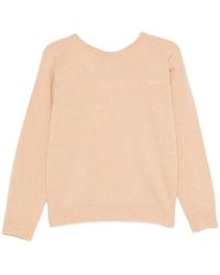 Maison Margiela - Sweaters Camel - Lyst