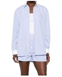 Sporty & Rich - Striped Shirt - Lyst