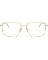 Prada - Eyewear Rectangular Frame Glasses - Lyst