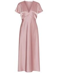 Marella - Satin Dress - Lyst